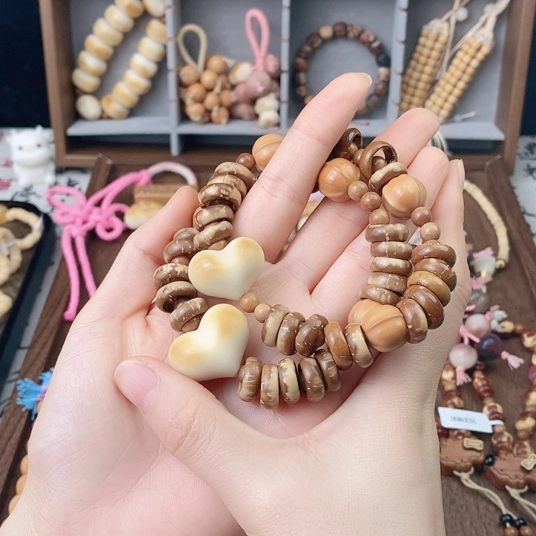 吊坠白玉菩提紫金鼠钱甜甜圈