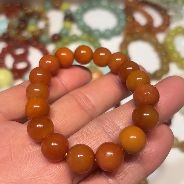 蛇纹石玉未镶嵌手串