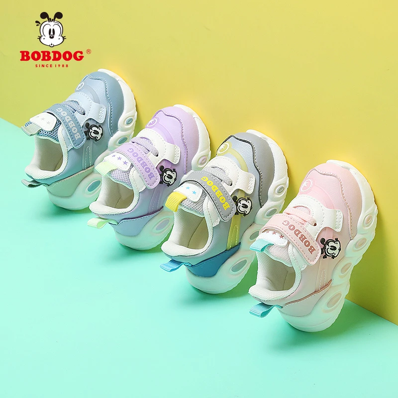 巴布豆童鞋男童鞋子2025新款秋季幼儿园学步鞋小童软底防滑婴儿鞋