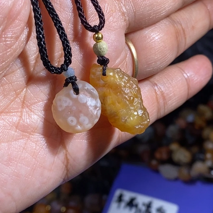 玛瑙/玉髓珠宝半成品未镶嵌