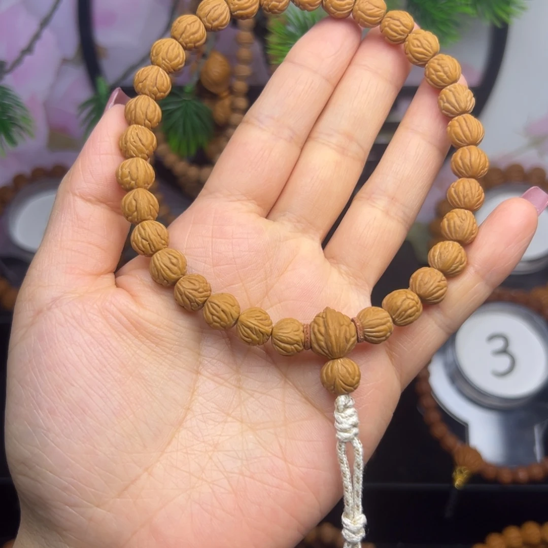 3***℃桃核吊坠龙纹桃核手持