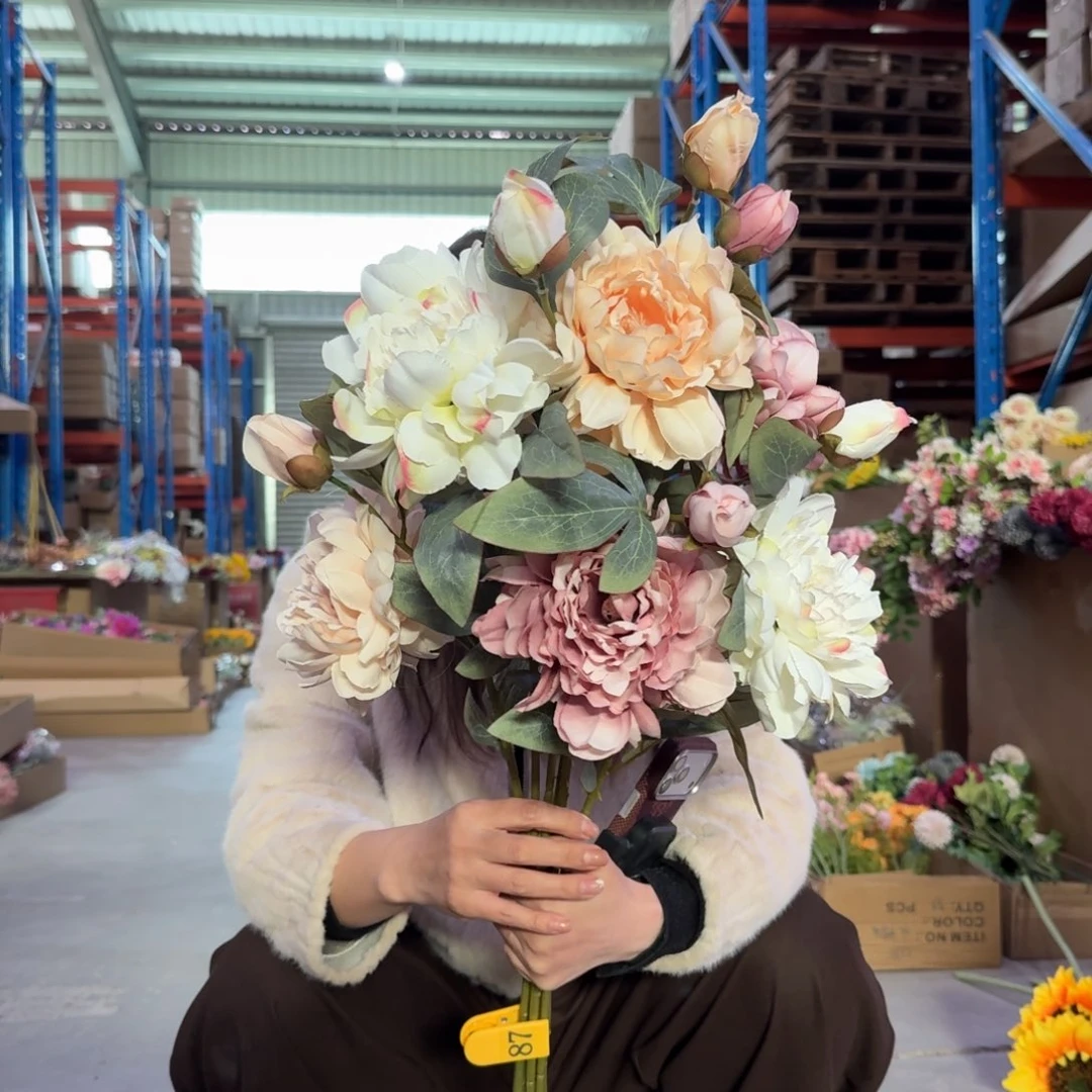 87号「闪购」仿真花，公主请下单