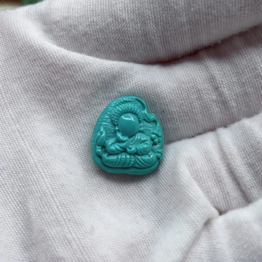 未镶嵌绿松石珠宝奇石