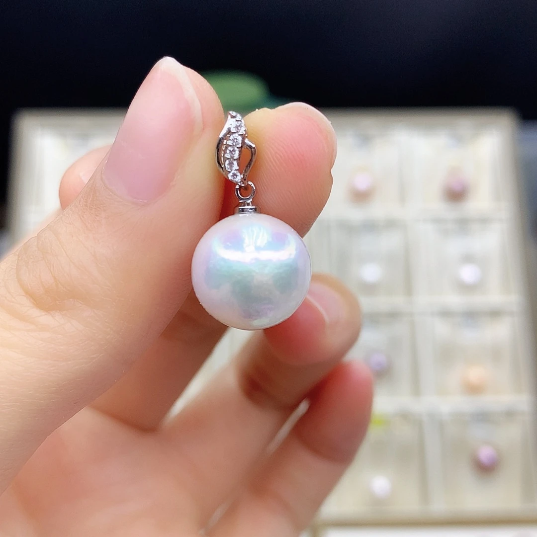 淡水珍珠颈饰合金