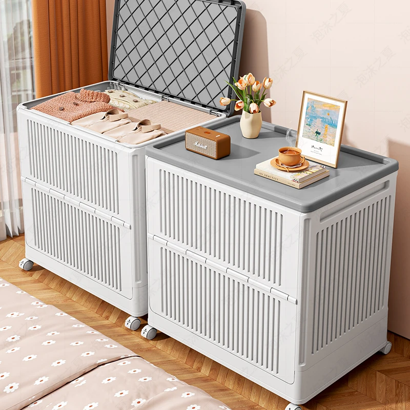 70面宽大容量收纳箱家用衣柜秋冬衣物衣服整理箱可折叠储物箱