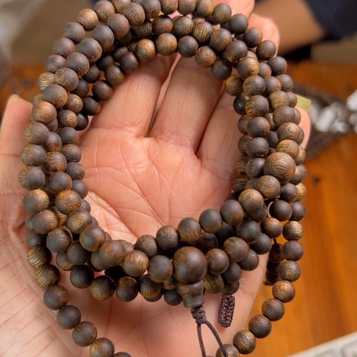 沉香手串乌身一代苗沉浮15克卡6多样性发1条