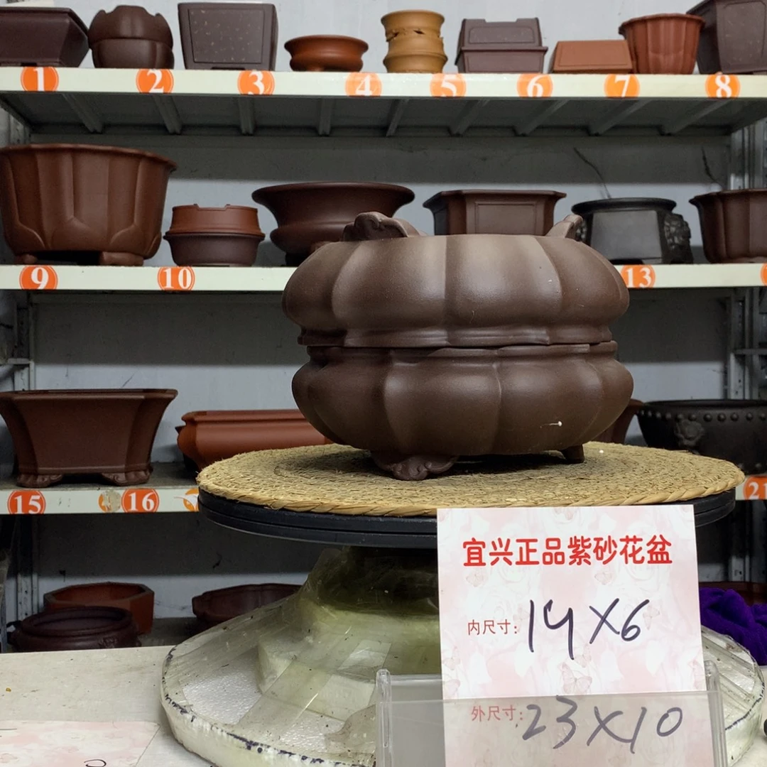 紫砂花盆精品紫砂花盆包邮包邮
