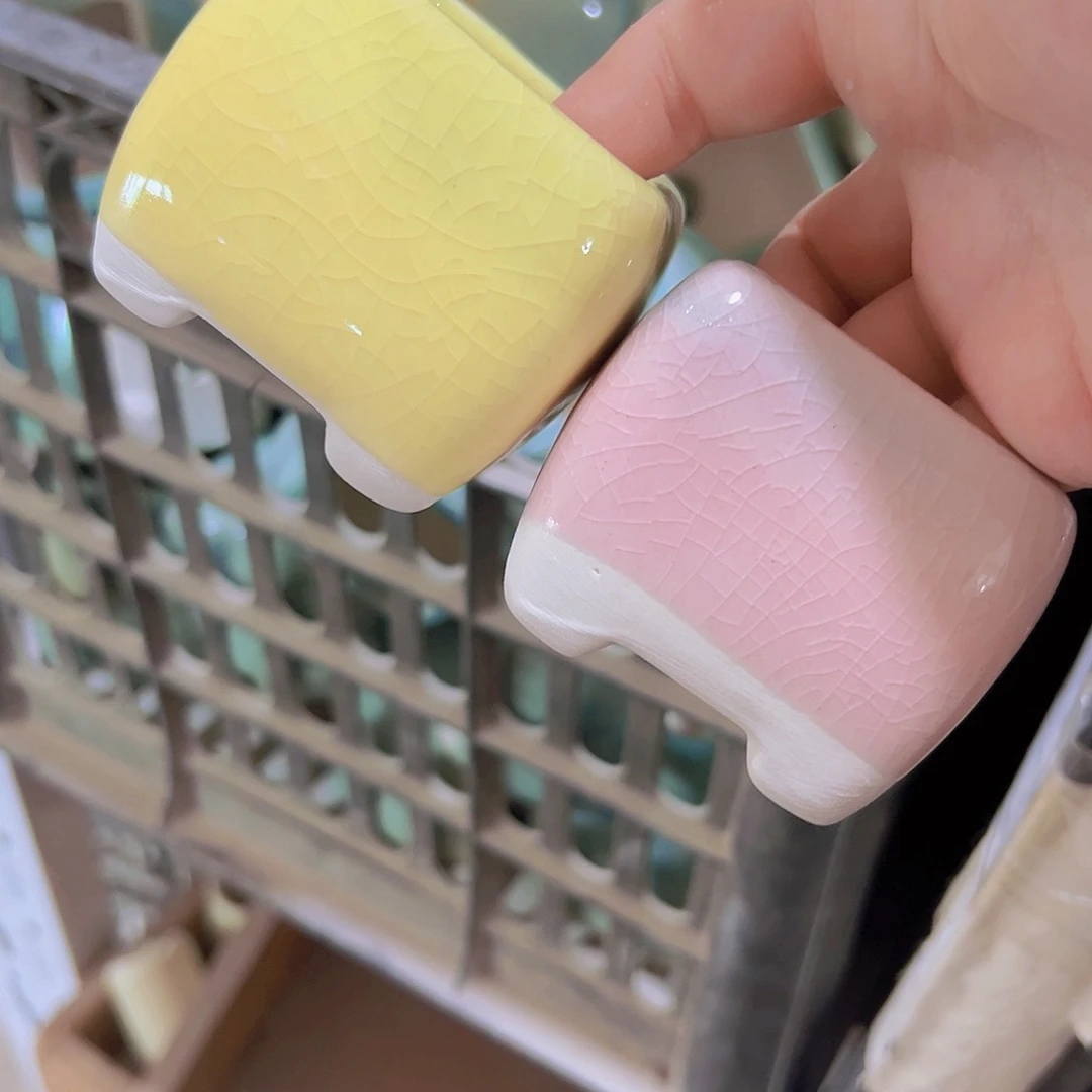 陶瓷花盆当场满12包邮