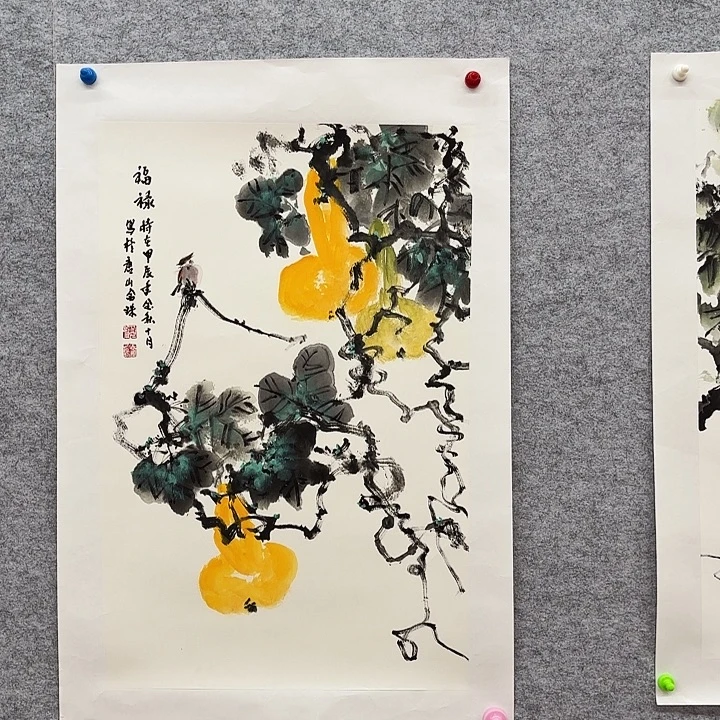 国画花鸟等多种鸟类和鸟类