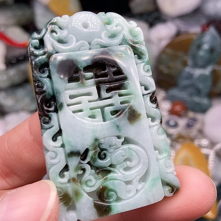 颈饰未镶嵌翡翠翡翠