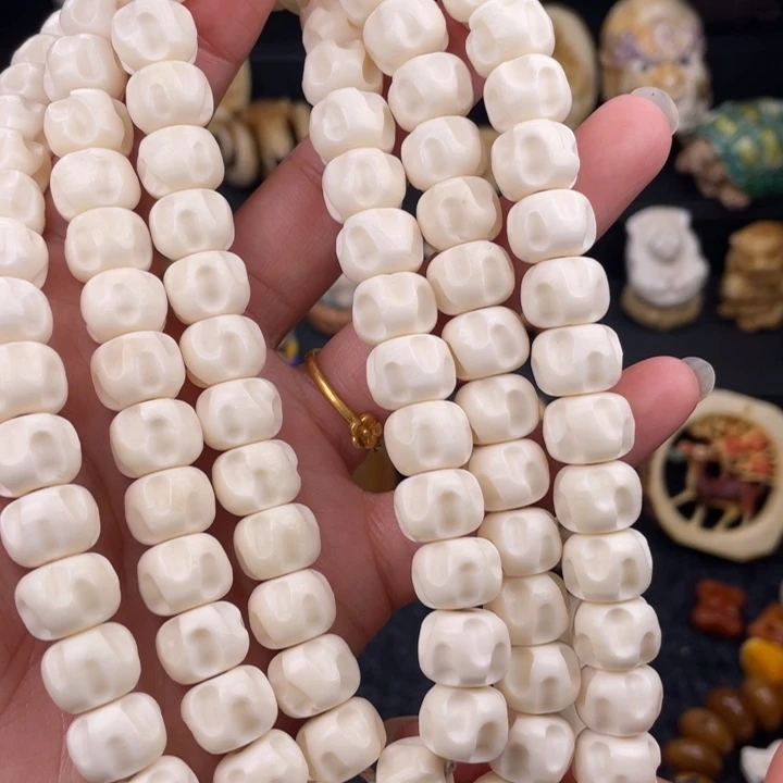 手串/手链驼骨鹿角雕刻百香籽12/108