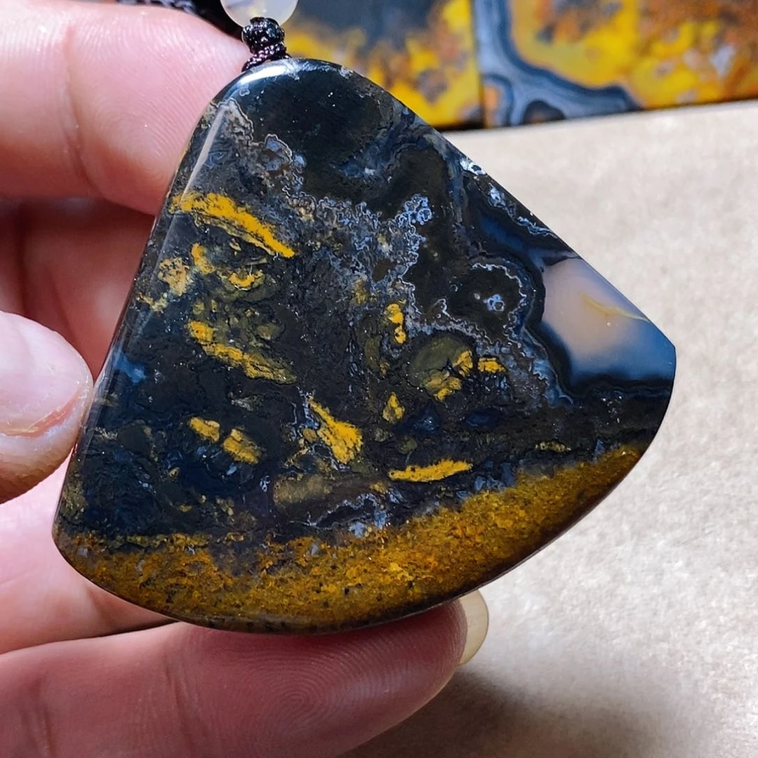 玛瑙/玉髓颈饰未镶嵌小*