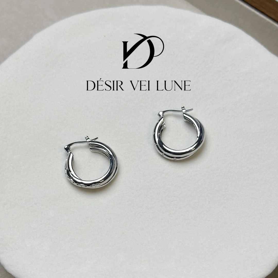 铜合金合成锆石耳饰 耳钉6094轻奢时尚