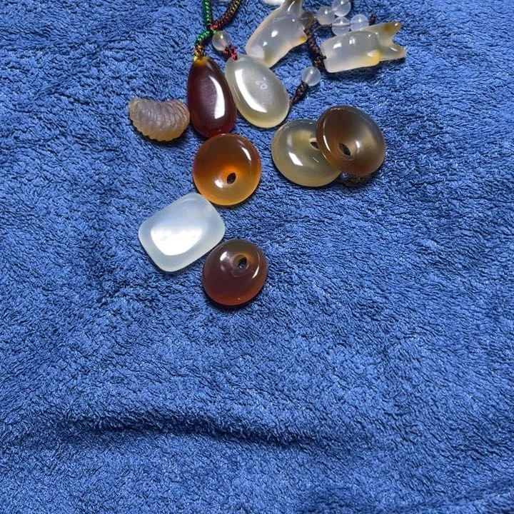 玛瑙/玉髓颈饰未镶嵌请****精001