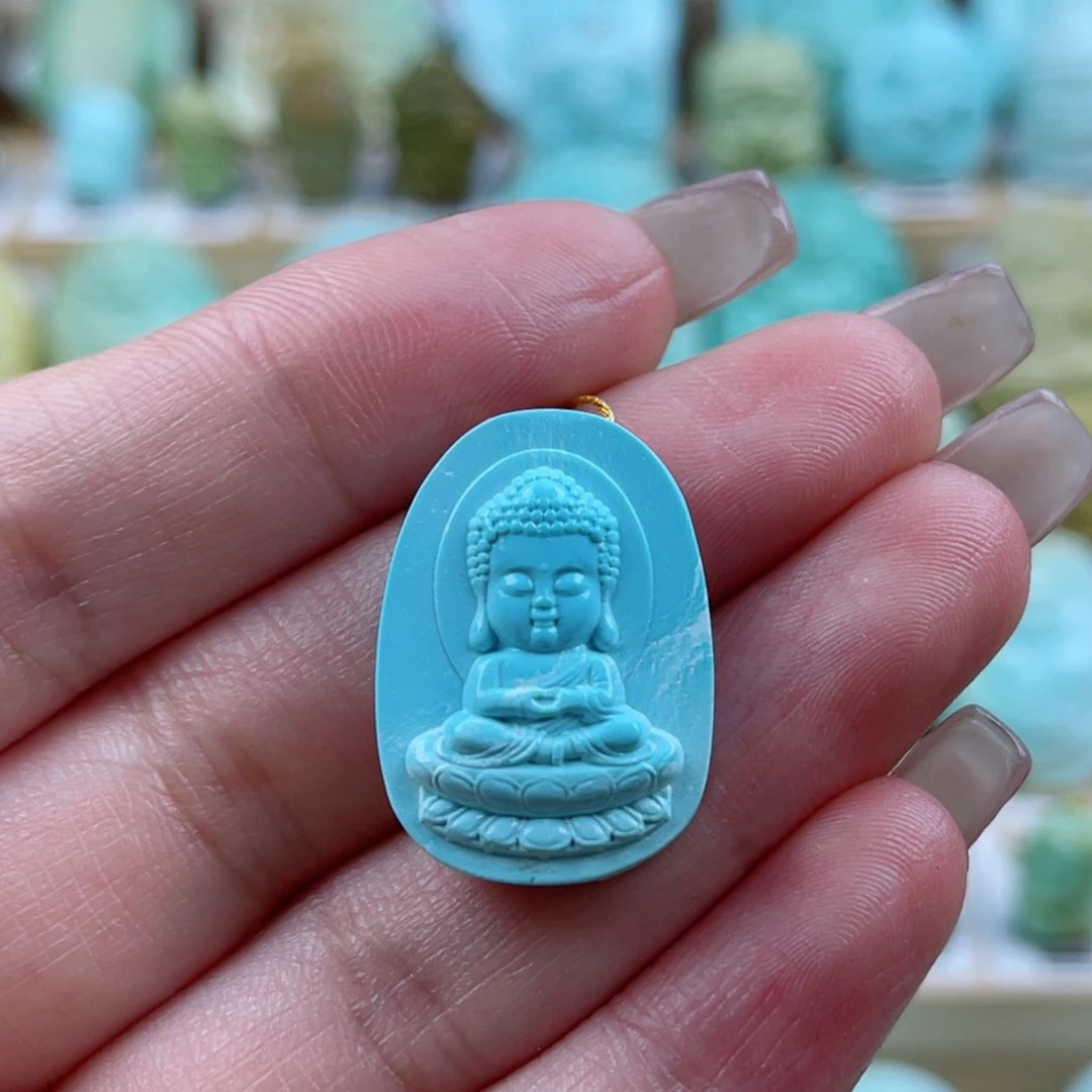 绿松石未镶嵌珠宝奇石