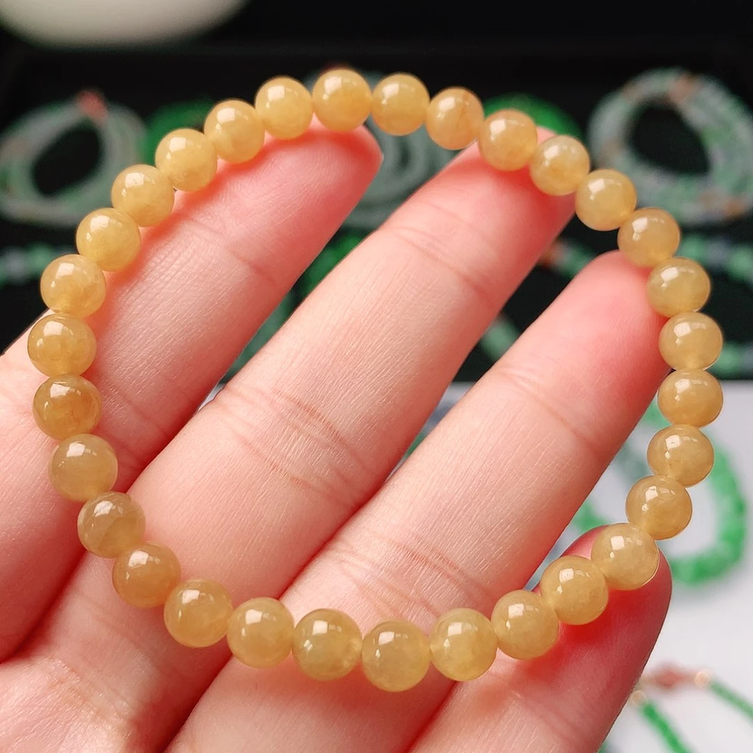 未镶嵌手链翡翠翡翠