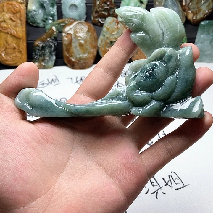 翡翠未镶嵌颈饰翡翠a货