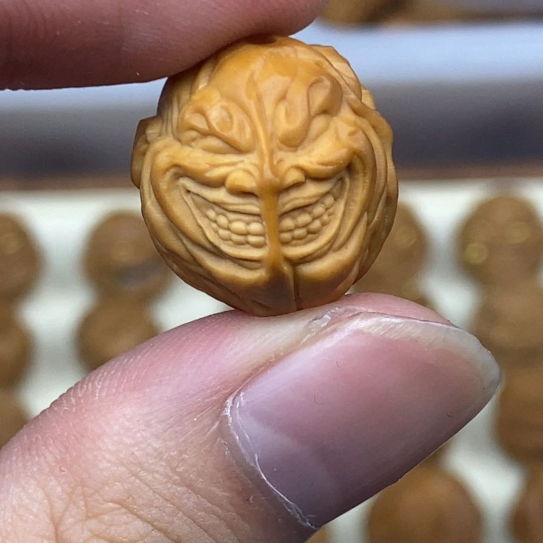吊坠猴头核桃撕裂恶僧