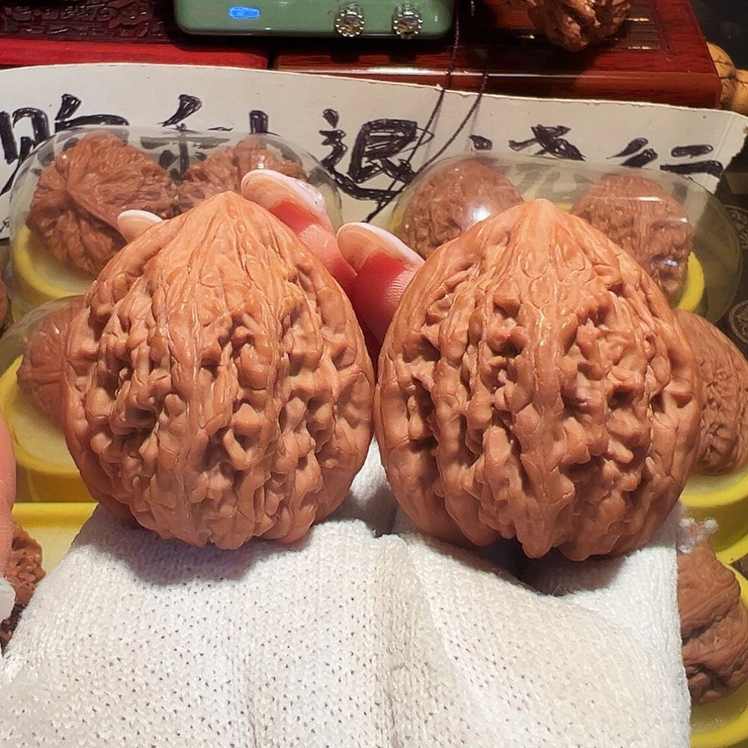 文玩核桃吊坠41全品虎头王