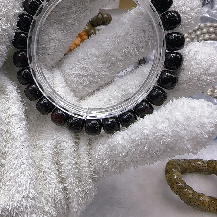 星月菩提手串88傲世黑金星月菩提98单圈