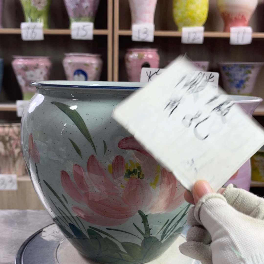 景德镇陶瓷花盆花盆