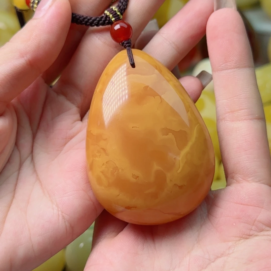 手链琥珀未镶嵌吊坠