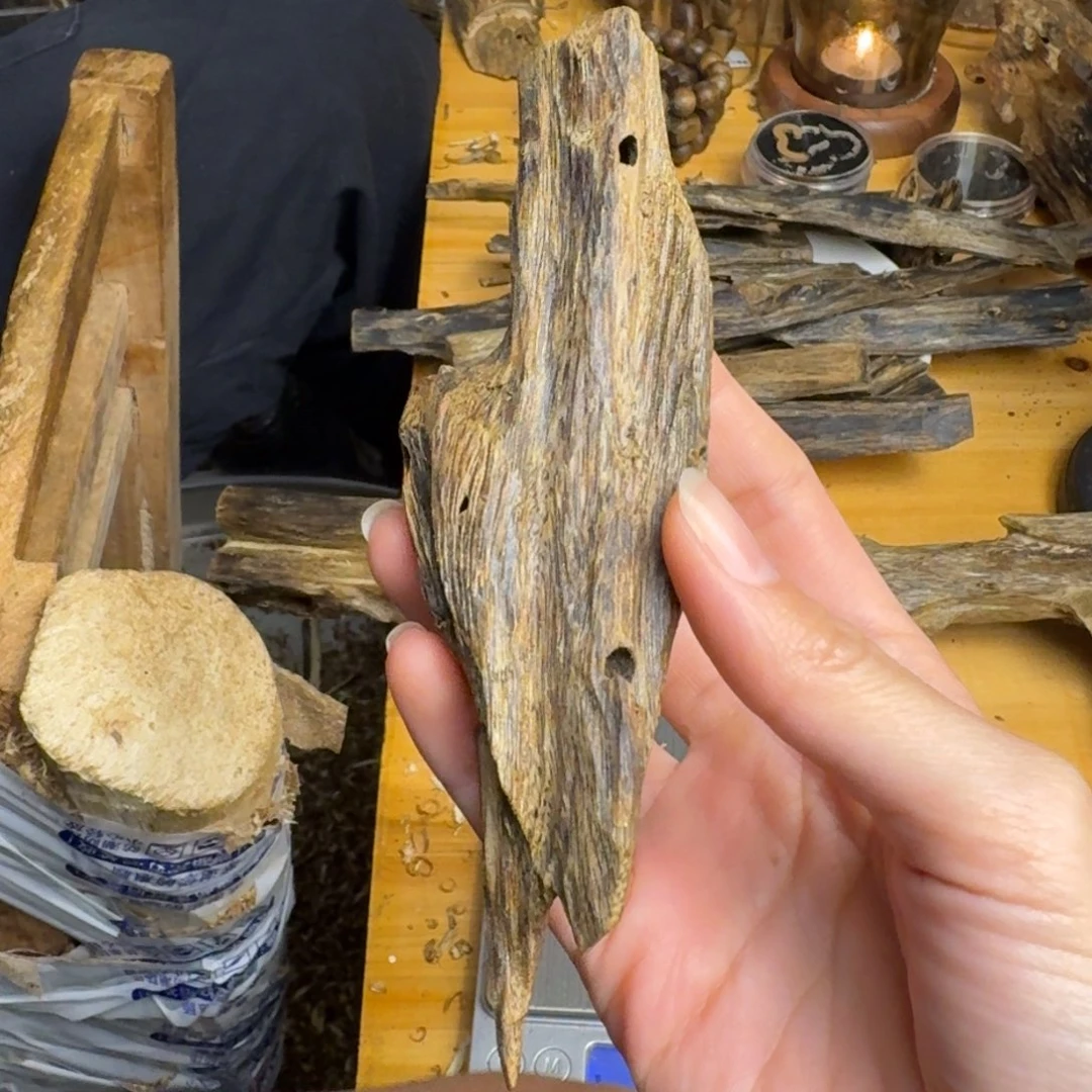 沉香沉香碎屑红棋品种块料21克