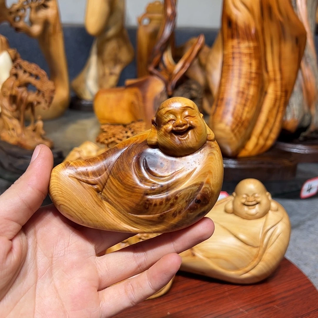 柏木b****8崖柏木手把件摆件
