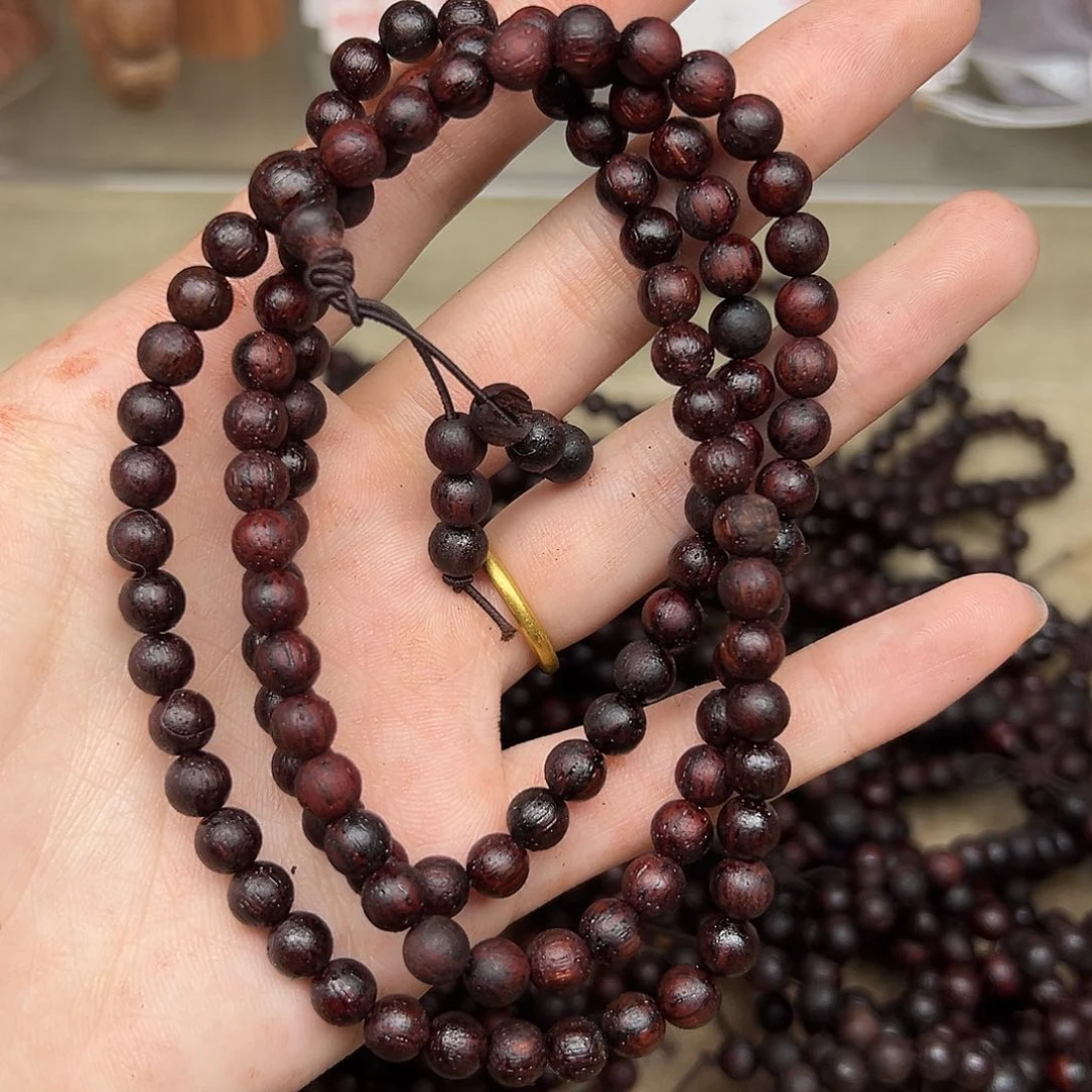 木降真香06-108圆珠紫红油多圈