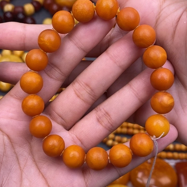 琥珀未镶嵌裸石蜜蜡L