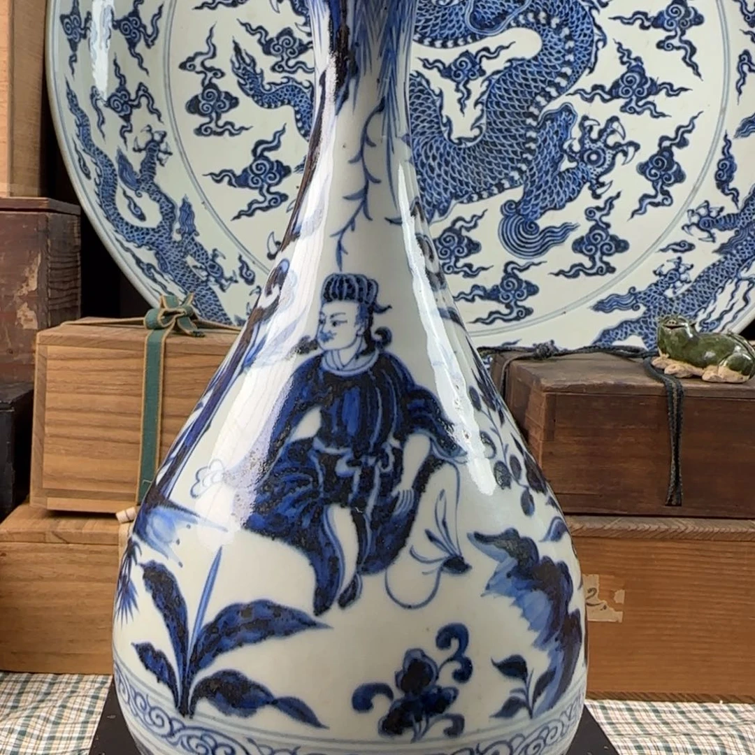 瓷摆件日本回流好瓷器