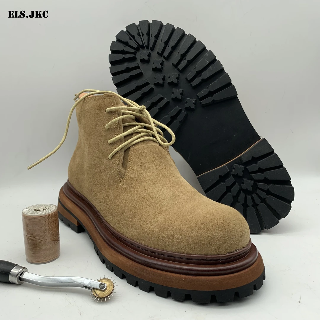 ELS.JKC品牌，俄罗斯设计师设计俄款曼特嘞顿靴男款