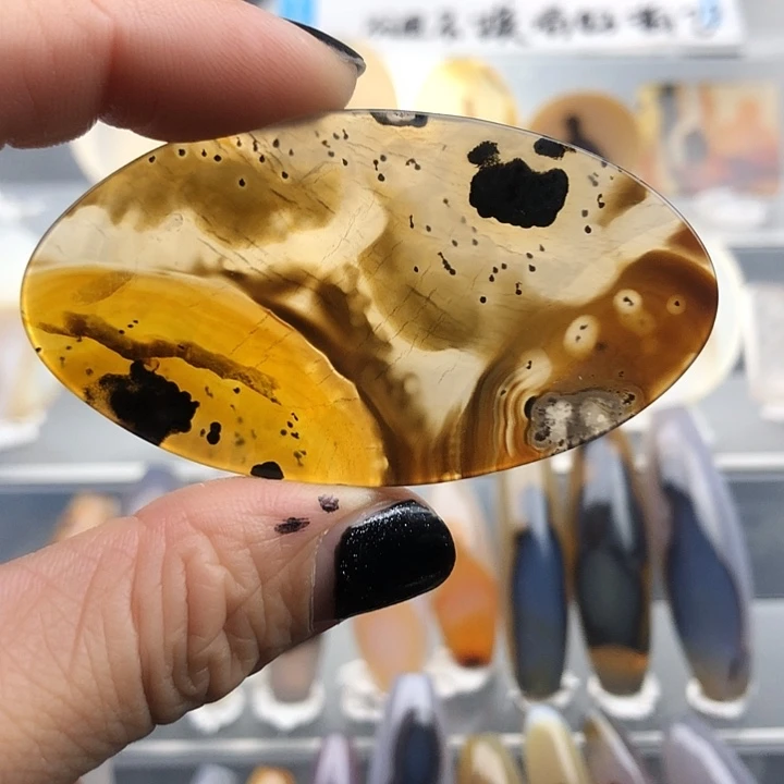 查罗石未镶嵌珠宝半成品121