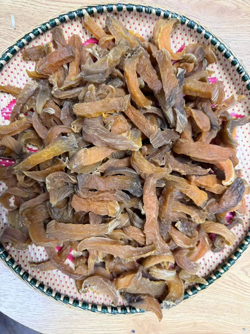 湖北大别山农家红薯干农户(散称包装介意勿拍）