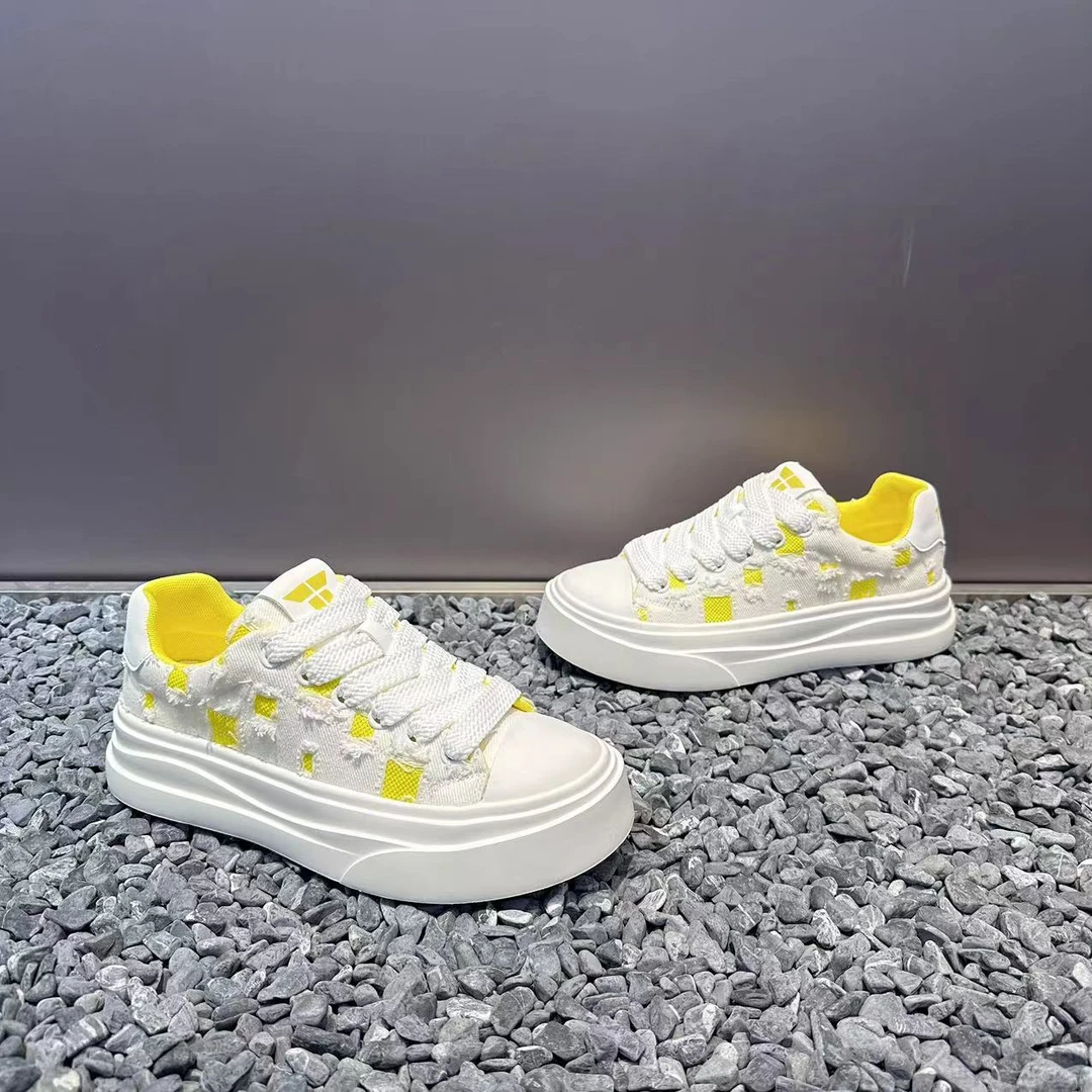 夏季新2025运动男鞋休闲百搭舒适简约个性布面时尚潮流男士板鞋