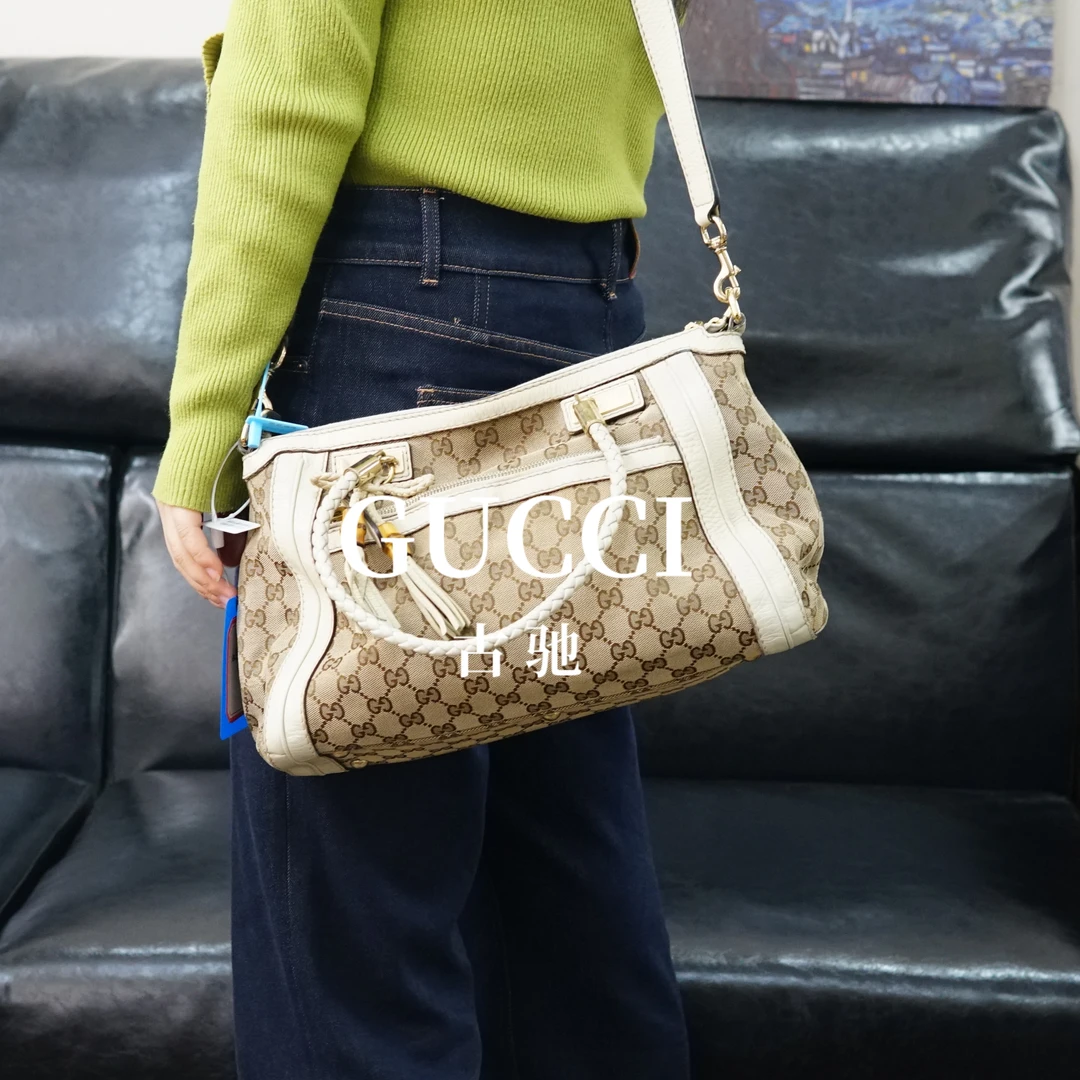 95新 GUCCI/古驰 老花斜挎包/DH12431025/1025