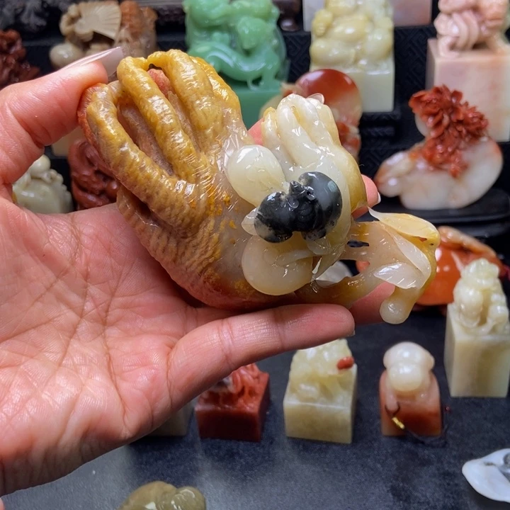 寿山石印石芙蓉石