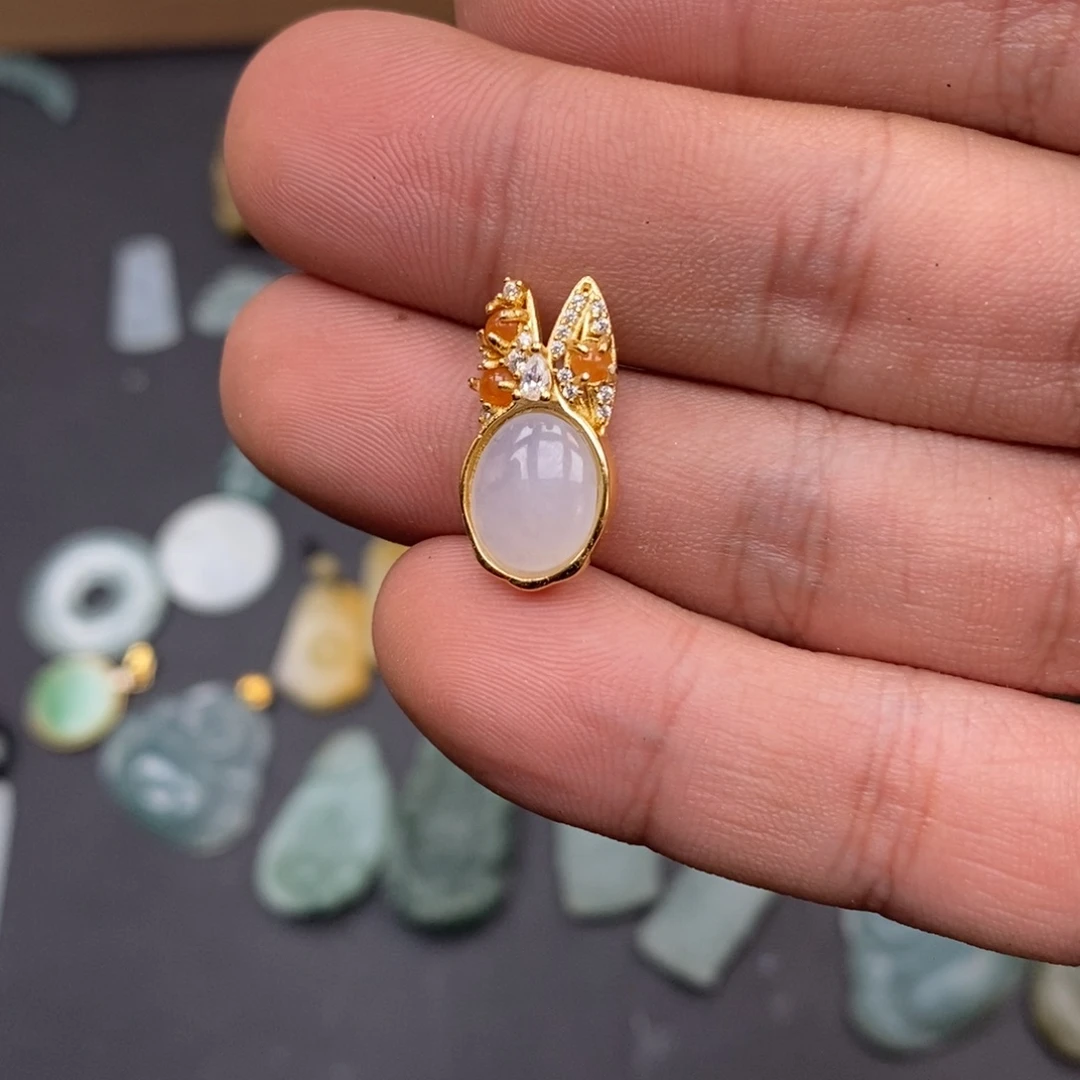 翡翠未镶嵌手链天然a货翡翠37