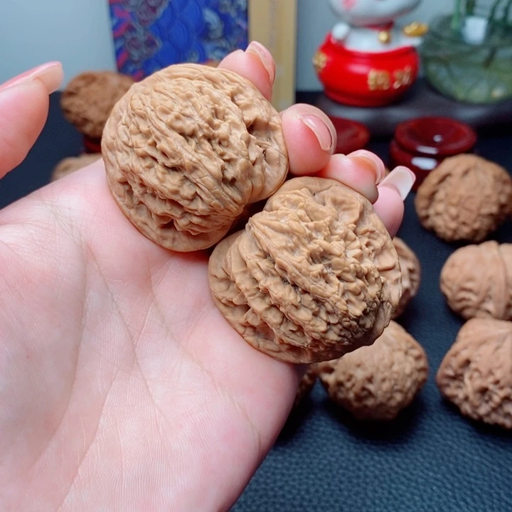 把件文玩核桃麦虎40