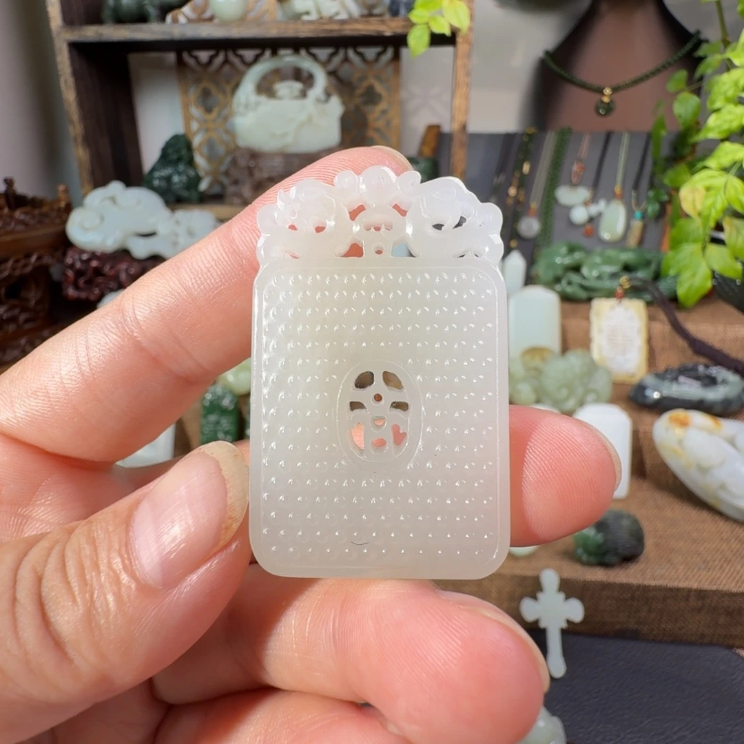 和田玉（白玉）未镶嵌颈饰