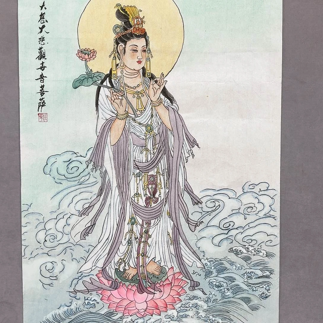 国画国画纯手绘作品请放心去藏