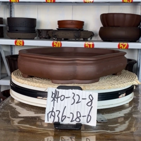 紫砂花盆宜兴紫砂花盆产地直销