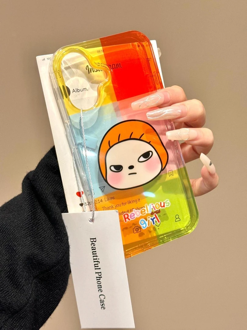 头像美智适用苹果16/15手机壳iphone13pro12女14小米oppo华为vivo