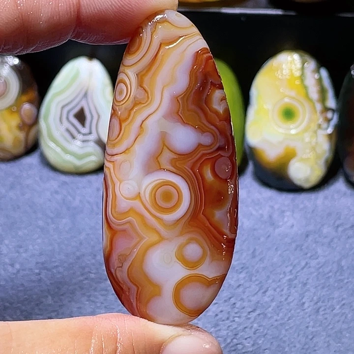 玛瑙/玉髓未镶嵌吊坠(不含链)