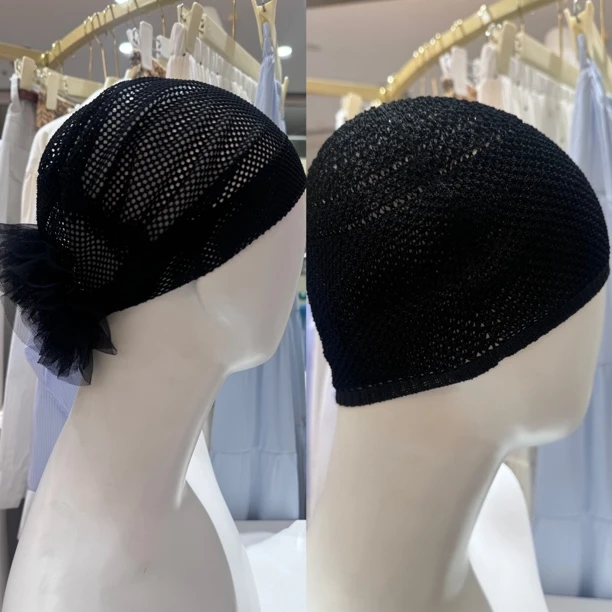 「爱米拉精选」夏季网纱打底帽拍一发二