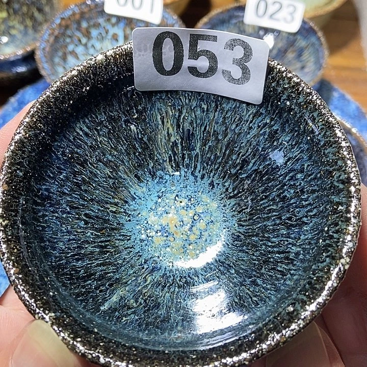 茶盏龙窑柴烧柴烧落灰