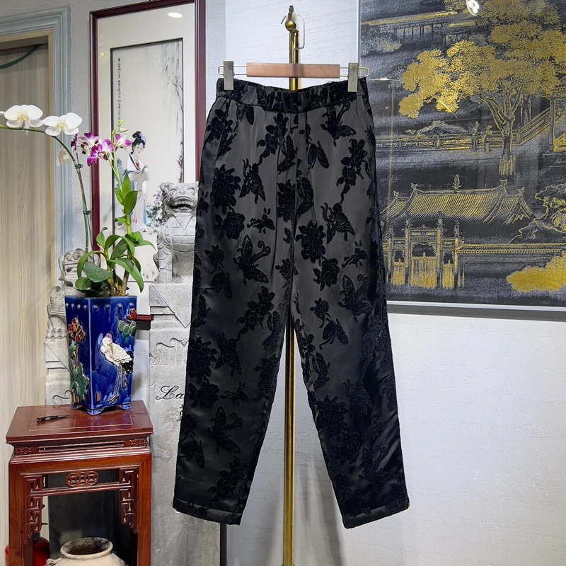 蓝大【​​风息​​痕​​】新中式休闲裤5370