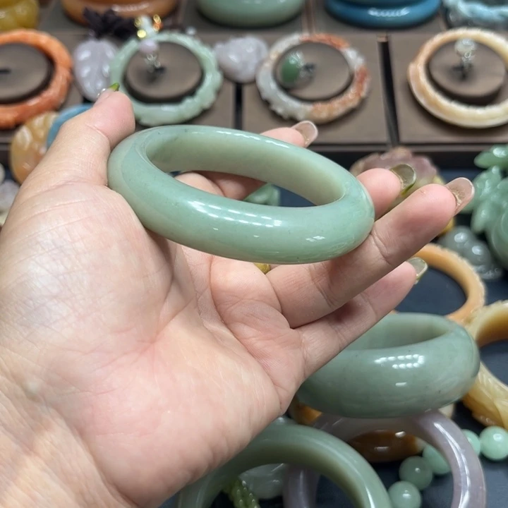 阿***莲合金手链石英质玉