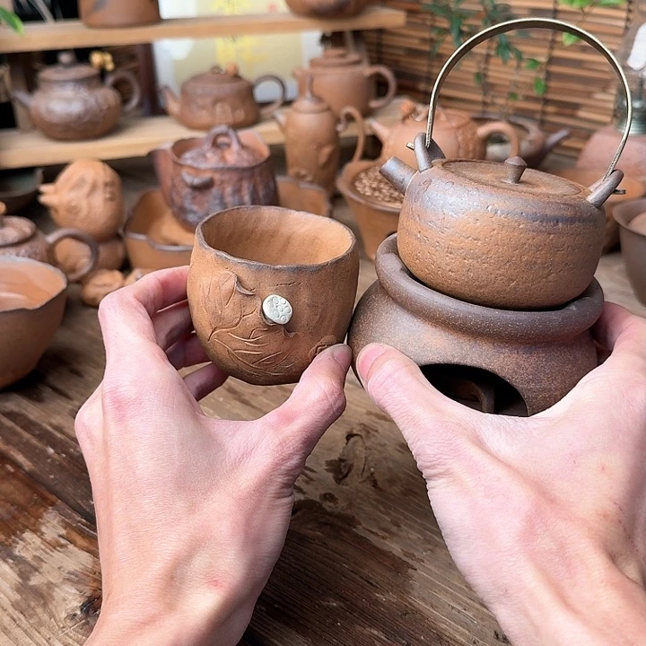 原矿老岩泥茶器系列