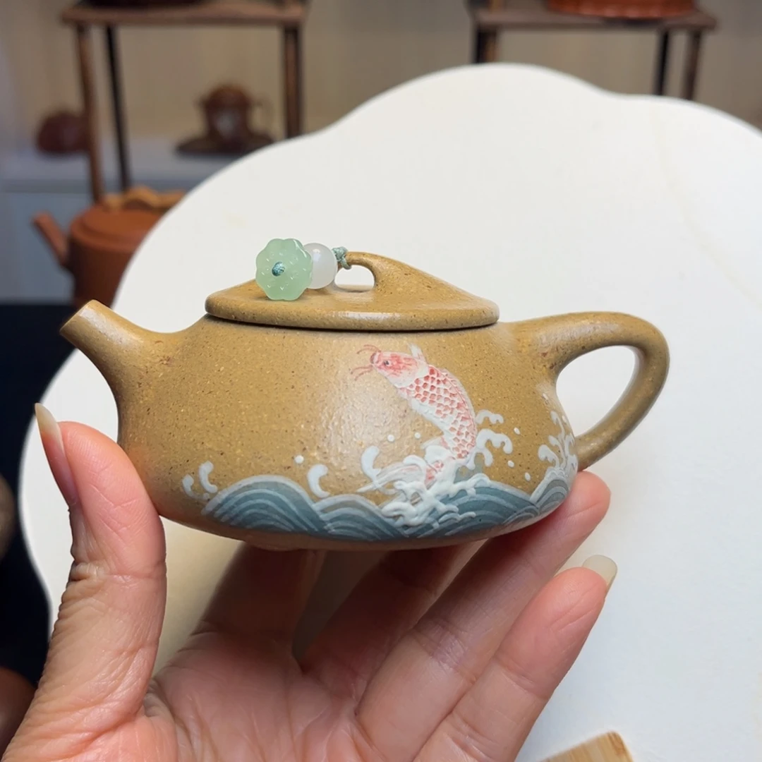 ＂***＂紫砂茶壶手工制作原矿紫砂